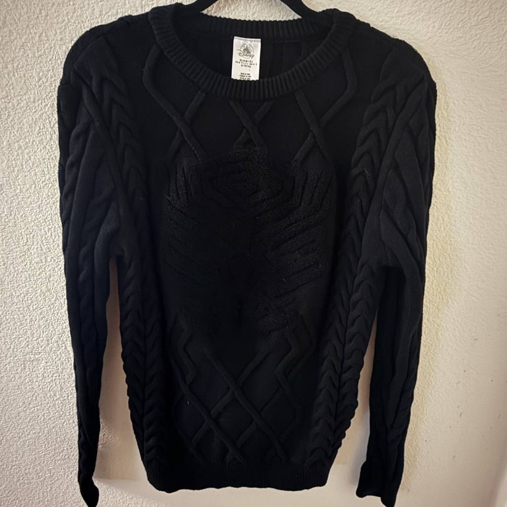 Disney Black Panther Cable Knit Sweater